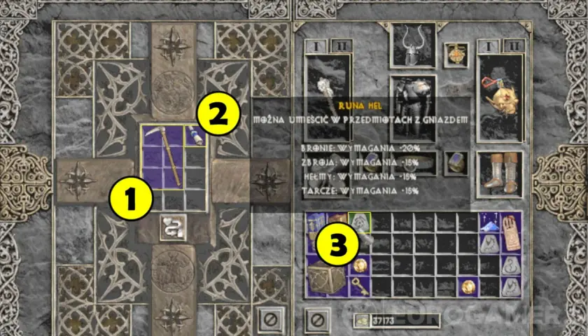Diablo 2: Jak wyjąć klejnot? Runa Hel odzyskaj przedmiot!